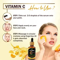 20% Vitamin C with Vitamin E Face Serum for Smoother  Brighter Skin Age Defying Whitening Serum (30 ml)-thumb2