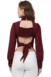 Turtle Neck Trendy Tops-thumb1