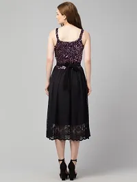 Trendy Sequinned Mesh Dress-thumb4