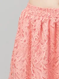 Stylish Lace Mesh Skirt-thumb3