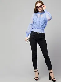 Trendy Lace Net Top-thumb2