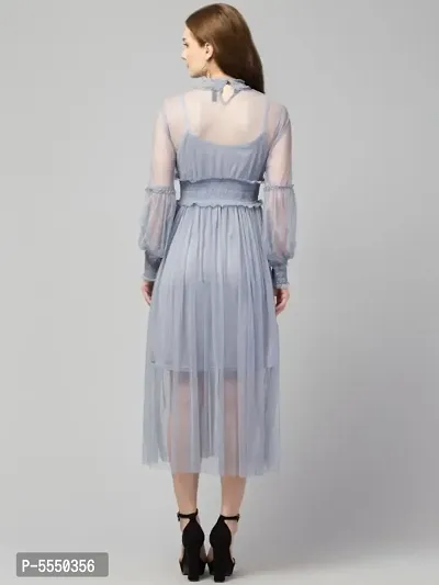 Trendy Lace Net Dresses-thumb5
