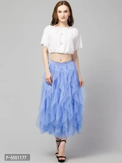 Trendy Mesh Skirt-thumb0