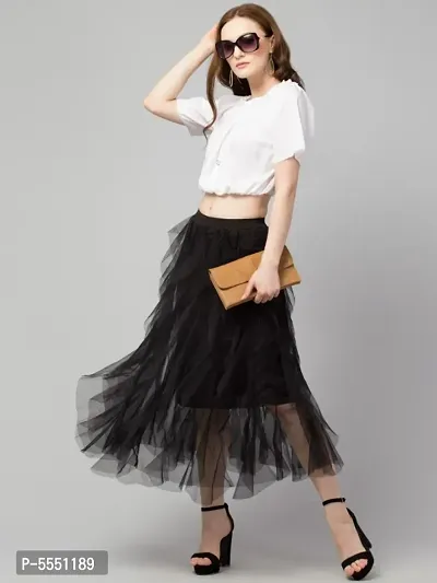 Trendy Mesh Skirt-thumb4