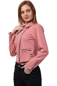 Classic Suede Biker Jacket-thumb3