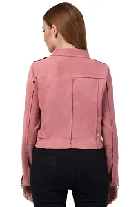 Classic Suede Biker Jacket-thumb4