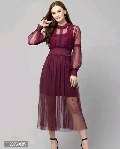 Trending Net Dress For Women-thumb0