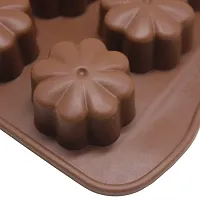 Unyks Star Chocolate Silicon Mould, Different Chocolate Molds, DIY Cake Soap Ice Cream Candy Jelly molds (Flower)-thumb4