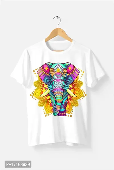 Big Print Elephant tshirt-BP53-thumb0