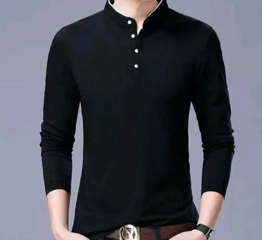 Comfortable Cotton Full-sleeve Tees For Men