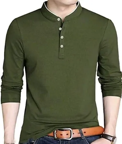 Must Have Cotton Blend Tees For Men 