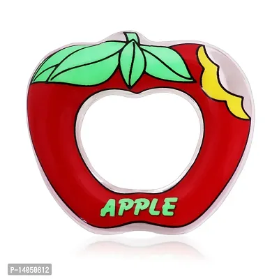 Aseenaa Apple Water Filled Teether, Cooling Teether, BPA free 3M+ Teether For Baby ( Apple - Red )-thumb0