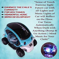 Aseenaa Stunt Car 360 Degree Rotating Bump  Go Toy With 4D Lights  Musical Sounds | Battery Operated Future Car For Kids | Pack Of 1, (Multicolor)-thumb4