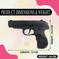 Aseenaa Air Gun Toy Gun Combo With Bullets For Gift To Kids  Children | Safe  Long Range Shooting Guns Toys For Boys  Girls | Colour : Black | Set Of 2-thumb1