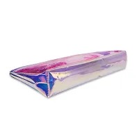 Aseenaa Unicorn Multipurpose Holographic Pencil Pouch/Case With Filled Sequin Water For Kids, Boys And Girls | Pack of 1 | Colour - Multicolour-thumb3