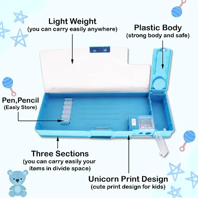 Bus Geometry Box, Pencil Box for Kids