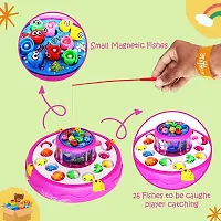 Aseenaa Fish Catching Game Big with 26 Fishes and 4 Pods, Includes Music and Lights (Multicolor)-thumb4