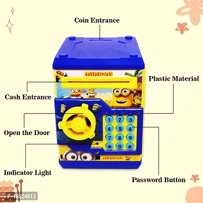 Piggy Bank Electronic ATM Password Cash Coin Can-thumb2