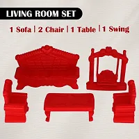 Aseenaa Doll House (30 Pcs) | Play Set for Girls | Disney Doll House | Role Play Set | Doll House With Furniture | Doll House Play Set For Girls | Disney Princess Doll House (Multicolor)-thumb3