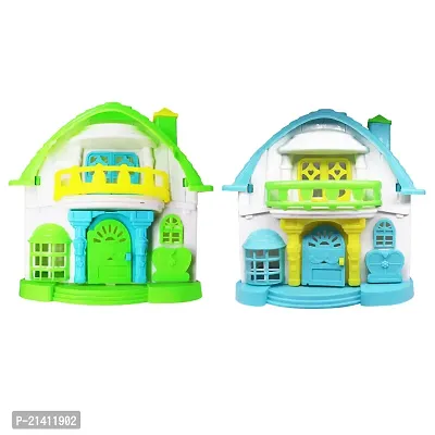 Aseenaa Doll House (30 Pcs) | Play Set for Girls | Disney Doll House | Role Play Set | Doll House With Furniture | Doll House Play Set For Girls | Princess Doll House (Pack Of 2)