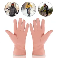 Aseenaa Full Hand Gloves for Men Summer Bike Riding, Anti-Sweat Breathable for Gym Hiking Cycling Travelling Camping PUBG  Free Fire, Full Finger Gloves - Multipurpose Use (Free Size)-thumb4