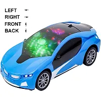 Aseenaa RC Famous Car 1:22 Scale Remote Control with 3D Lights | Full Functions Turns Left Right Forward and Reverse | High Speed Electric Racing Cars Toy for Boys and Girls | Blue Colour | Set of 1-thumb2