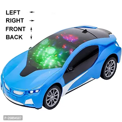 Aseenaa RC Famous Car 1:22 Scale Remote Control with 3D Lights | Full Functions Turns Left Right Forward and Reverse | High Speed Electric Racing Cars Toy for Boys and Girls | Blue Colour | Set of 1-thumb3