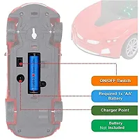 Aseenaa RC Famous Car 1:22 Scale Remote Control with 3D Lights | Full Functions Turns Left Right Forward and Reverse | High Speed Electric Racing Cars Toy for Boys and Girls | Red Colour | Set of 1-thumb1