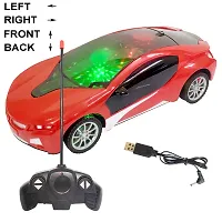 Aseenaa RC Famous Car 1:22 Scale Remote Control with 3D Lights | Full Functions Turns Left Right Forward and Reverse | High Speed Electric Racing Cars Toy for Boys and Girls | Red Colour | Set of 1-thumb4