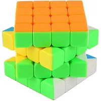 Aseenaa Speed Cube 4x4 High Speed Stickerless Magic 4x4x4 Brainstorming Puzzle Cubes Game Toys for Kids  Adults - Set of 1 (4x4 Cube)-thumb3