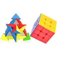 Speed Cube Combo of 3X3  Pyramid Cube Set of 2-thumb3