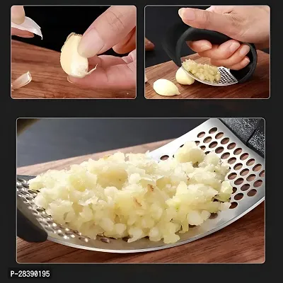 Stainless Steel Garlic Presser-thumb3