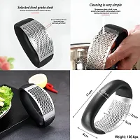 Stainless Steel Garlic Presser-thumb3