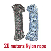 Cloth Drying Nylon Rope, 20mtr, Pack of 2-thumb1