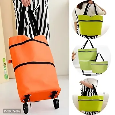 Foldable Shopping Trolley Luggage Bag-thumb4