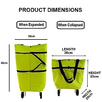 Foldable Shopping Trolley Luggage Bag-thumb1