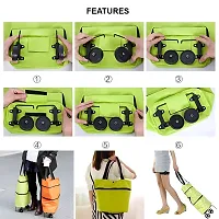 Foldable Shopping Trolley Luggage Bag-thumb2