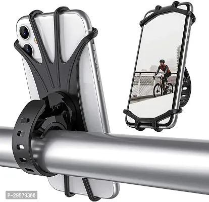 360 Rotation Silicone Bicycle Phone Holder