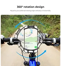 360 Rotation Silicone Bicycle Phone Holder-thumb3