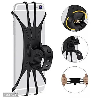 360 Rotation Silicone Bicycle Phone Holder-thumb2