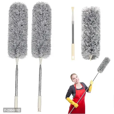 Extra Long Microfiber Duster with Extension Pole (Pack of 2)