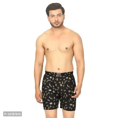 Stylish Cotton Solid Regular Shorts For Men-thumb0