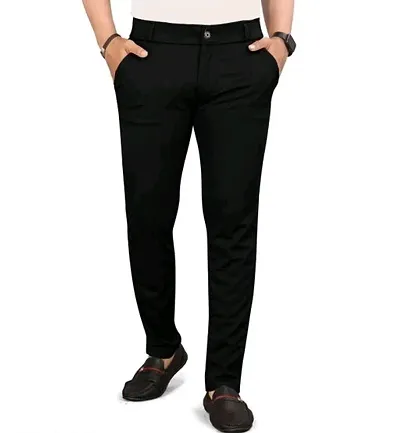 Elegant Lycra Trousers Combo - Pista & Black Color – Bliss Bazaar