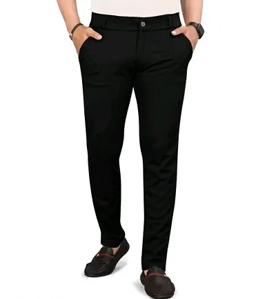 American-Elm Mens Stratchable Cotton Casual Trousers/Chinos