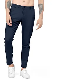 Navy blue trouser for men| Black pant for men| Black button pants for men| Black trouse track pant for men-thumb3