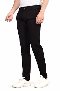 Black trouser for men| Black pant for men| Black button pants for men| Black trouse track pant for men-thumb1