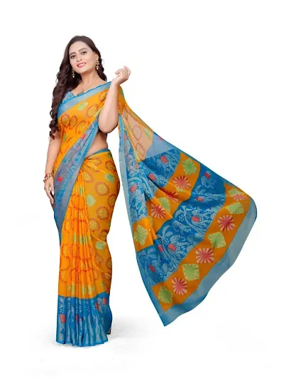 Classic Brasso Saree with Blouse piece