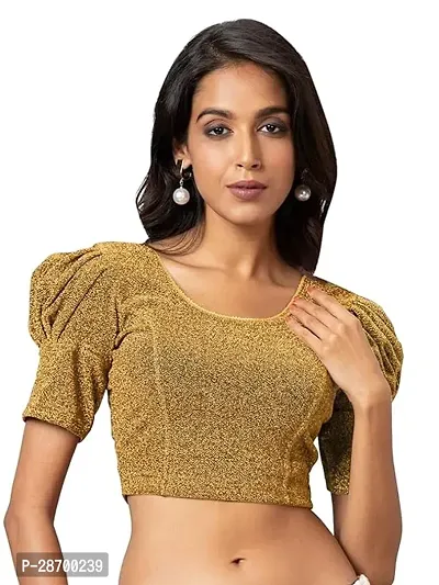 Classic Lycra Embellished Blouse for Women-thumb0