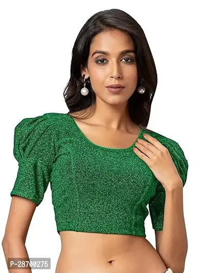 Classic Lycra Embellished Blouse for Women