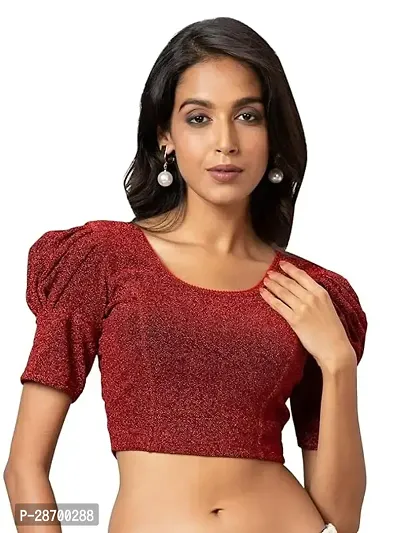 Classic Lycra Embellished Blouse for Women-thumb0